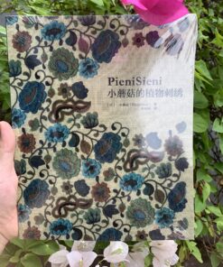 Sách Pieni Sieni: Hướng dẫn thêu hoa văn cành lá