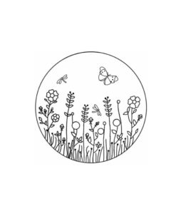 Mẫu in Sẵn Hoa Lá / Cây Cỏ/ Mẫu in Giấy A4/ Mẫu in thêu hoa lá