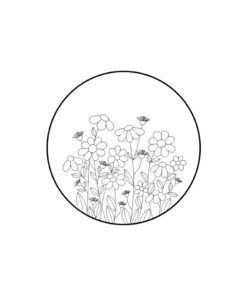 Mẫu In Sẵn khung Thêu Hoa Lá/ Khung Cưới/ Trang trí/ Quà Tặng( Mẫu In Giấy A4 )