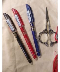 Bút vẽ vải thêu bay màu bằng nhiệt - ngòi 0.38mm