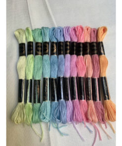 Các Set Chỉ Thêu Airo Màu Kẹo/ Chỉ Thêu Cotton Airo