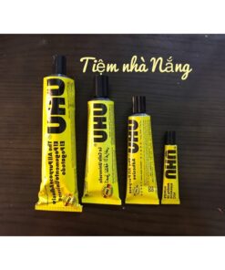 Keo dán UHU -Dán vải , nhựa/ Keo dán gương/ phôi bờm/ kẹp tóc