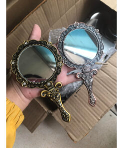 Phôi Gương Thêu Cầm Tay Vintage