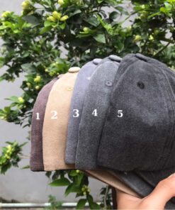 Mũ Lưỡi Trai Cotton Unisex- Phôi Mũ Diy