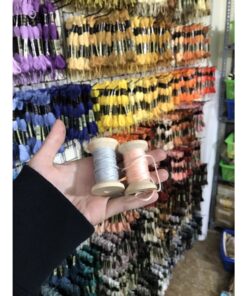 Set 10 Bobbin Gỗ Cuốn Chỉ