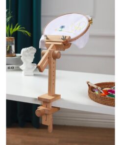 Khung Chân Thêu Tay Kẹp Bàn