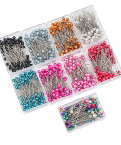 Hộp 100 Kim Gim Giữ Vải 40mm Nhiều Màu Sắc