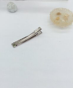 Combo 10 Kẹp Mỏ Vịt Mini- Phụ Kiện Hanmde- Phụ Kiện Nơ Thêu Cài Tóc Cho Bé