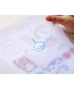 Tấm Can Lụa Loại I, Dùng Để Scan mẫu thêu lên vải