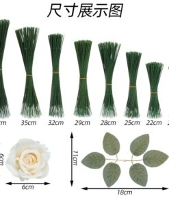 Set 10 Kẽm Làm Cành Hoa Lá- Kẽm Cành Lá Hanmade