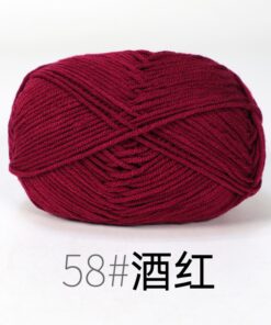 Len Milk Cotton 50g- Len Sợi Giá Rẻ- Len Milk Cotton Mác Đen- Len Đan Móc Hoa