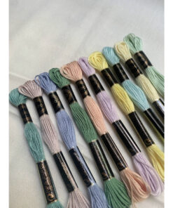Set Chỉ Thêu Pastel 1 / Chỉ Thêu Tay/ Chỉ Thêu Airo
