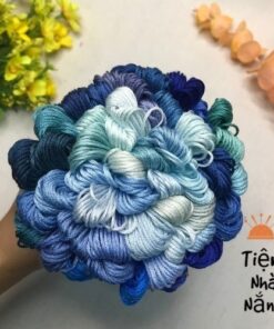 Set Chỉ Thêu Airo Tone Xanh Dương