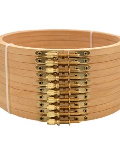 Khung thêu gỗ, chốt vàng- Khung Thêu Gỗ Du Hàng Cherish