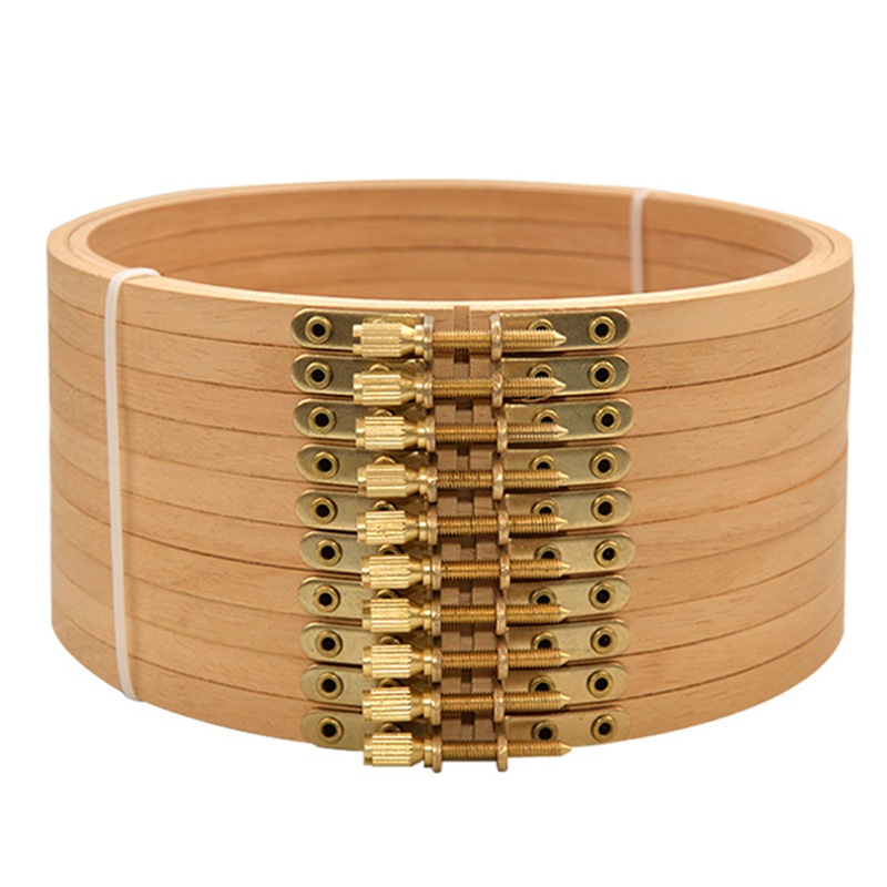 Khung thêu gỗ, chốt vàng- Khung Thêu Gỗ Du Hàng Cherish