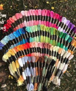 Set 100 Màu Chỉ Thêu Airo