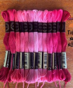 Set Chỉ Airo Tone Hồng Đỏ