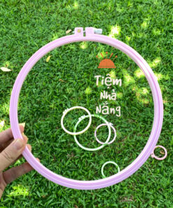 Khung Thêu Nhựa Nhiều Màu Sắc/ Khung Thêu Nhựa chắc chắn