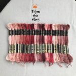 Set Bảng Màu Chỉ Thêu Airo/ Set bảng màu chỉ theo bảng mã DMC