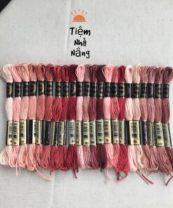 Set Bảng Màu Chỉ Thêu Airo/ Set bảng màu chỉ theo bảng mã DMC