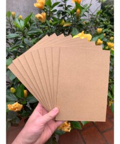 Tấm Bìa Cứng A5- Loại Cao Cấp Dùng Làm Bìa Bọc Sổ- Bìa Bọc Vải