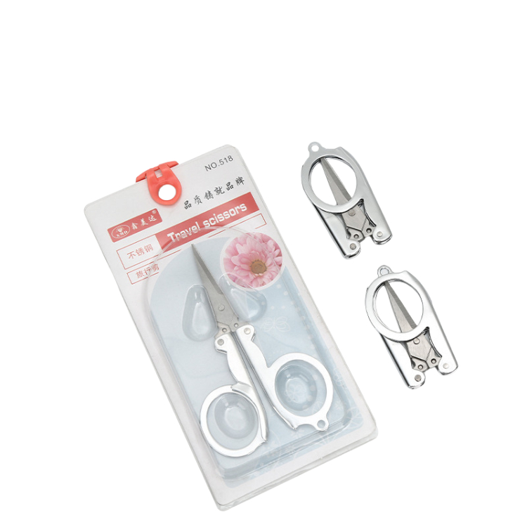 Kéo Mini Cắt Chỉ- Kéo Thép Không Gỉ - Kéo Gấp Gọn Dễ Dàng