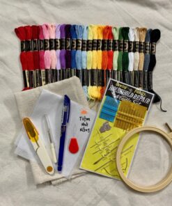 Set Tập Thêu Basic Cho Người Mới Bắt Đầu