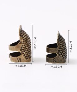 Đế Tay Kim Loại Đồng Giúp Bảo Vệ Đầu Ngón Tay Khi Khâu Vá- Thêu Thùa